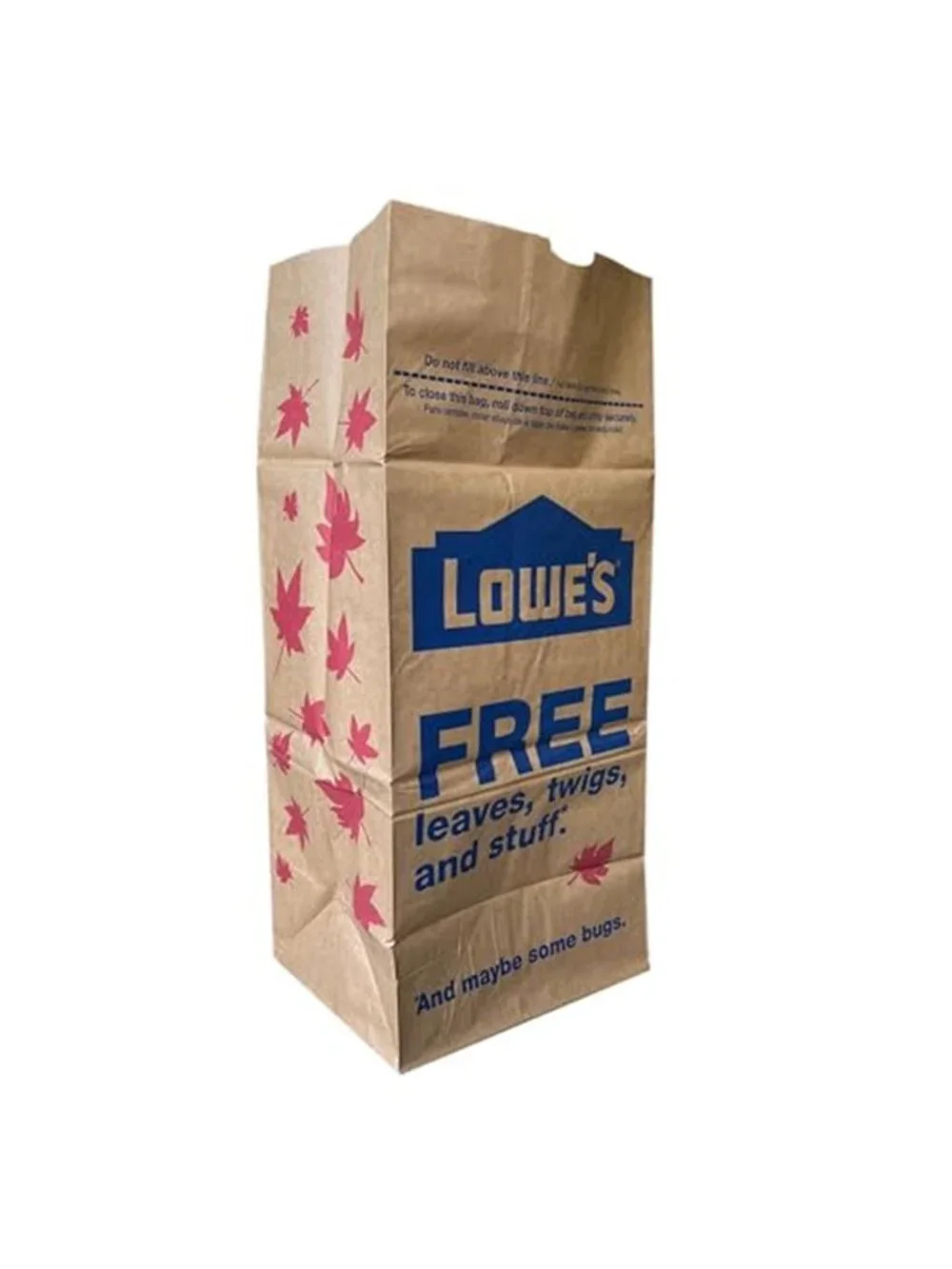 30 Gallon Paper Lawn Leaf Yard Waste Bags Biodegradable Compost Trash 10 Pack